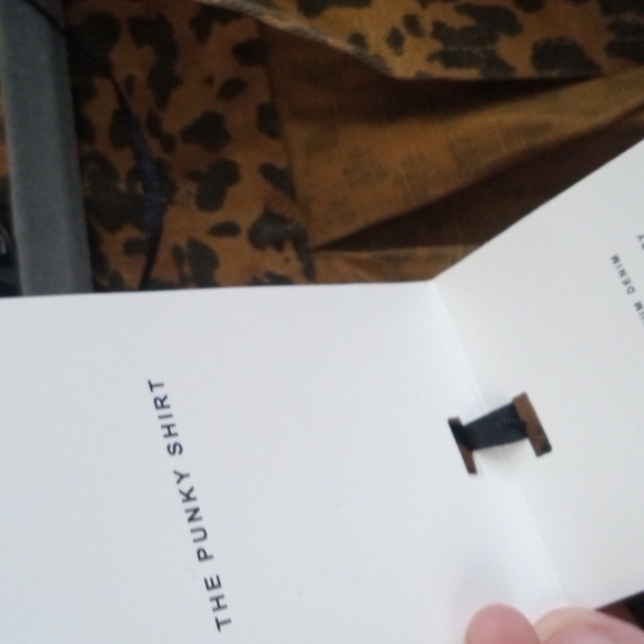 ZARA WOMAN PREMIUM DENIM COLLECTION LEOPARD Cheetah BROWN SHIRT BLOUSE SIZE S - Picture 8 of 13